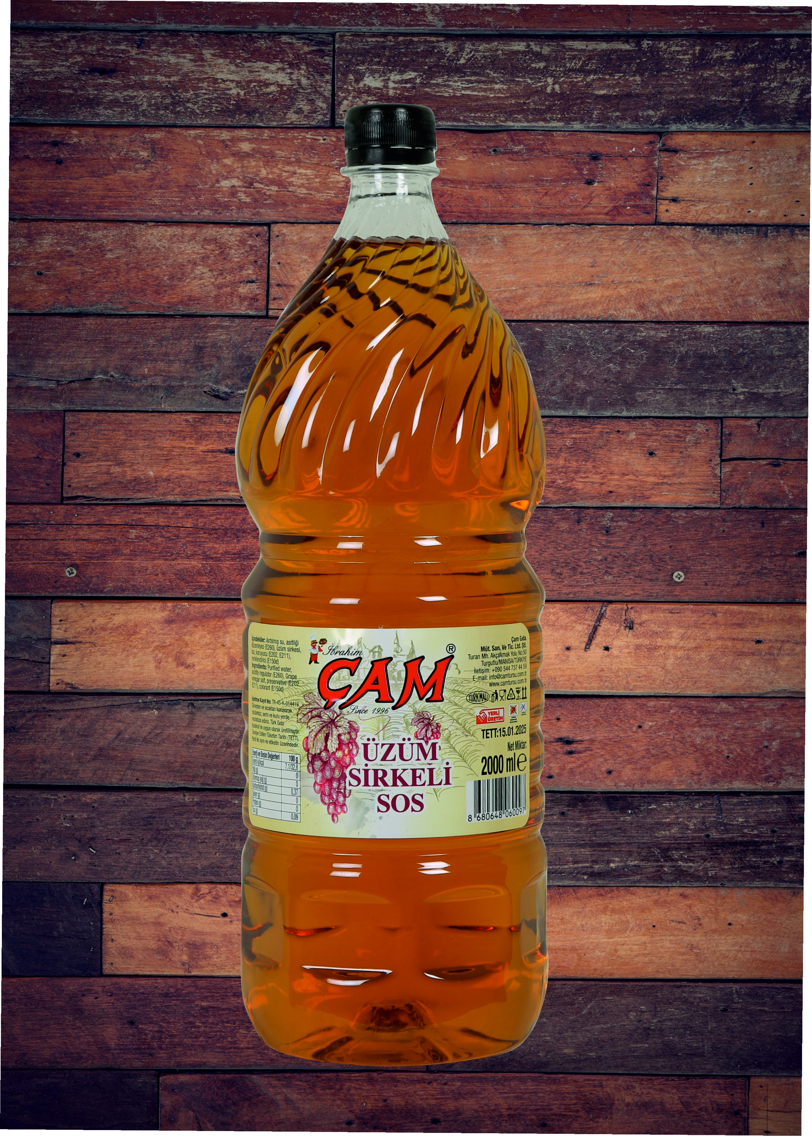 ÜZÜM SİRKELİ SOS 2000 ml.